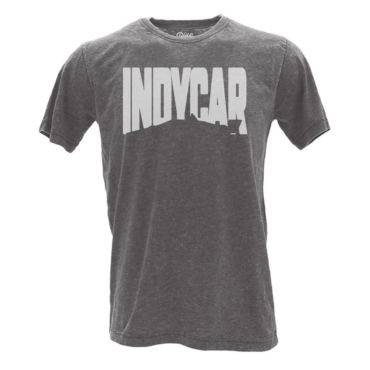 INDYCAR Men's Burnout T-shirt in grey, front view